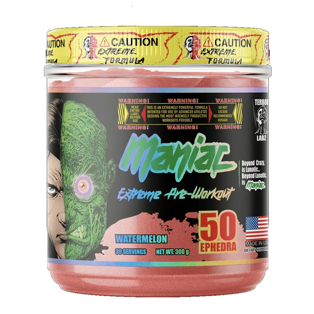 Maniac Extreme Pre-Workout Watermelon 300g